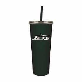 Officially Licensed NFL New York Jets 24 oz. Skinny Tumbler