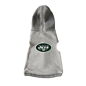 Officially Licensed NFL New York Jets Pet Hooded Crewneck Type
