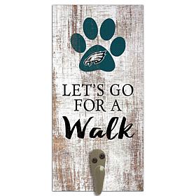 Officially Licensed NFL Philadelphia Eagles Dog Leash Holder Sign