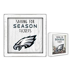Officially Licensed NFL Philadelphia Eagles Saving for Tickets Money 
