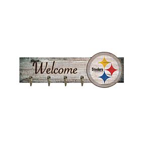 Officially Licensed NFL Pittsburgh Steelers Coat Hanger 6" x 24"
