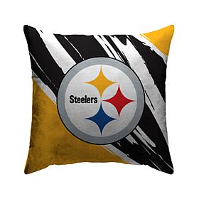 Officially Licensed NFL Pittsburgh Steelers Retro Jazz Décor Pillow