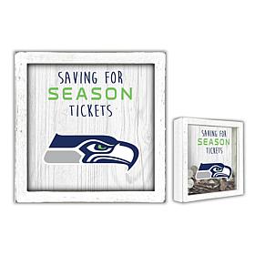 Officially Licensed NFL Seattle Seahawks Saving for Tickets Money Box