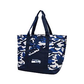 Officially Licensed NFL Seattle Seahawks Super-Duty Camo Tote