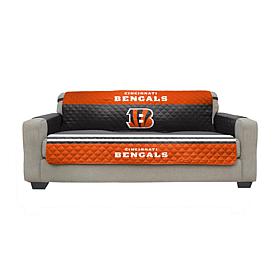Officially Licensed NFL Sofa Cover - Cincinnati Bengals