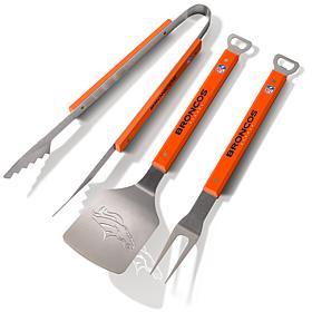 Officially Licensed NFL Spirit Series 3-piece BBQ Set - Broncos