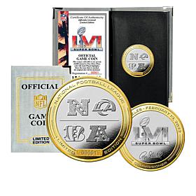 Officially Licensed NFL Super Bowl LVI Flip Coin