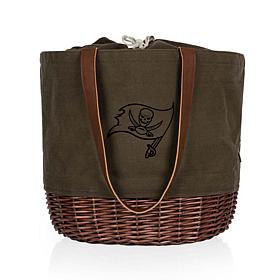 Officially Licensed NFL Tampa Bay Buccaneers Basket Tote Bag