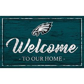 Officially Licensed NFL Team Color Sign - Philadelphia Eagles