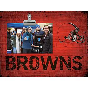 Officially Licensed NFL Team Name Clip Frame - Cleveland Browns