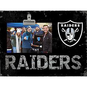 Officially Licensed NFL Team Name Clip Frame - Las Vegas Raiders