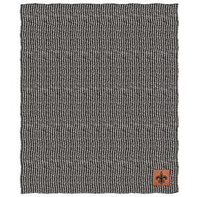Officially Licensed NFL Two Tone Cable Knit Throw Blanket - Saints