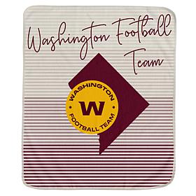 Officially Licensed NFL Ultra Fleece State Stripe Blanket - Washington