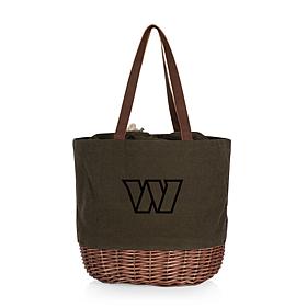 Officially Licensed NFL Washington Commanders Basket Tote Bag