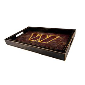 Officially Licensed NFL Washington Distressed Tray with Team Colors