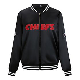 Officially Licensed NFL Women's Full-Zip Bomber Jacket