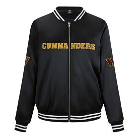 Officially Licensed NFL Women's Full-Zip Bomber Jacket