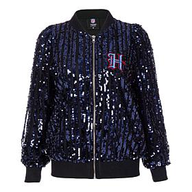 Officially Licensed NFL Women's Sequin Jacket from Fabgating by Cucé