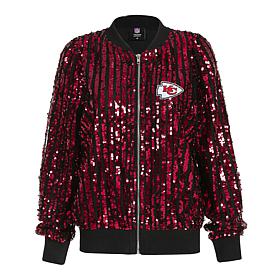 Officially Licensed NFL Women's Sequin Jacket from Fabgating by Cucé