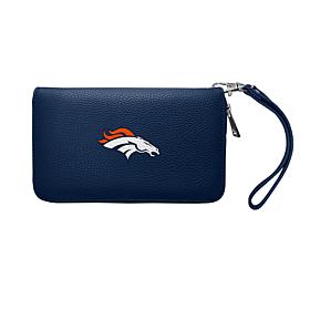 Officially Licensed NFL Zip Organizer Wallet - Denver Broncos