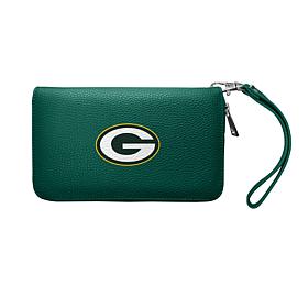Officially Licensed NFL Zip Organizer Wallet - Green Bay Packers