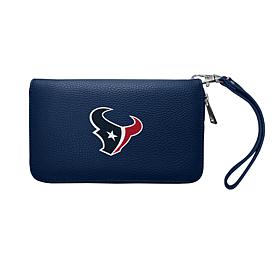 Officially Licensed NFL Zip Organizer Wallet - Houston Texans
