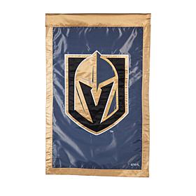 Officially Licensed NHL Applique House Flag - Vegas Golden Knights