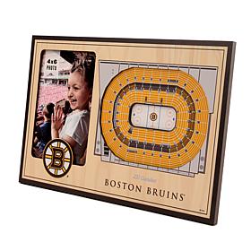 Officially Licensed NHL Boston Bruins 3-D StadiumViews Picture Frame
