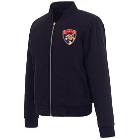 Officially Licensed NHL Florida Panthers Ladies Fleece & Nylon Jacket