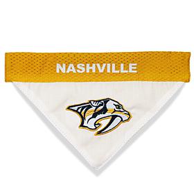 Officially Licensed NHL PetsFirst Nashville Predators Reverse Bandana