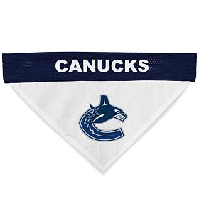 Officially Licensed NHL PetsFirst Vancouver Canucks Reversible Bandana