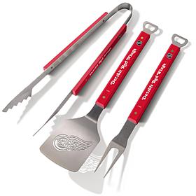 Officially-licensed NHL Spirit Series 3-Piece BBQ Set - Red Wings 