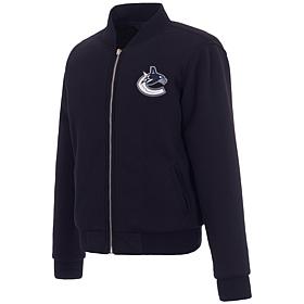 Officially Licensed NHL Vancouver Canucks Fleece & Nylon Jacket