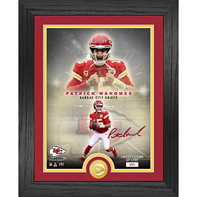 Officially Licensed Patrick Mahomes NFL Legends Bronze Coin Photo Mint