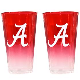 Officially Licensed Team Ombre Pint Glasses - 2-pack, 16oz