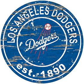 Officially Officially Licensed MLB 24" Established Date Sign - Dodgers