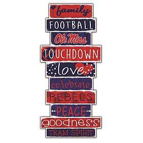 Ole Miss Celebrations Stack 24" Sign 
