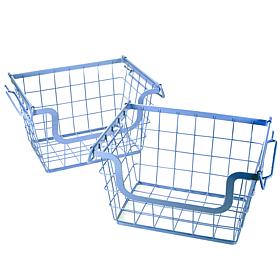 Origami 2-pack Metal Stacking Baskets