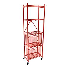 Origami Slim Pantry Rack with Drawers