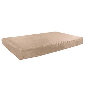 Orthopedic Pet Bed - Memory Foam with Cover 46"x27"x4"- PETMAKER - Tan