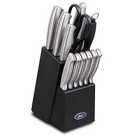 Oster Baldwyn 14-Piece Stainless Steel Cutlery Block Set
