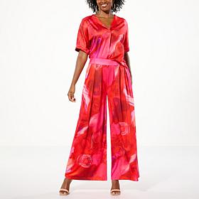 othrwis by Alana Kay Knit Pleated Pull-On Pant