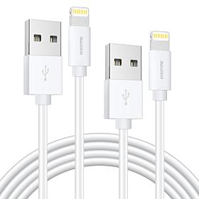 Overtime Apple MFi-Certified 6' & 10' Lightning to USB Cables