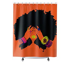 Pardon My Fro Shanell Shower Curtain