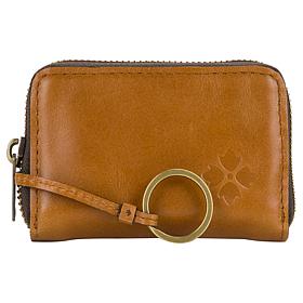 Patricia Nash Abri Leather Zip-Around Wallet