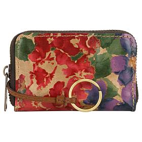 Patricia Nash Abri Leather Zip-Around Wallet