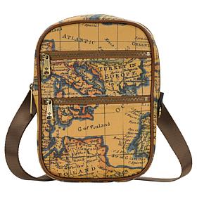 Patricia Nash Abriola Water-Resistant Coated Canvas Crossbody/Backpack