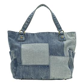 Patricia Nash Chalvey Denim Tote