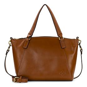 Patricia Nash Florine Tote w/Top Handles & Detachable Crossbody Strap