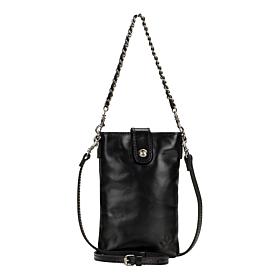 Patricia Nash Leontine Leather Phone Crossbody Bag